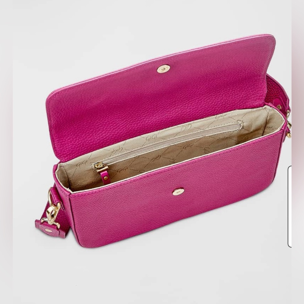 GiGi New York Margot Fuchsia Shoulder Bag-Like New! - Picture 2 of 7